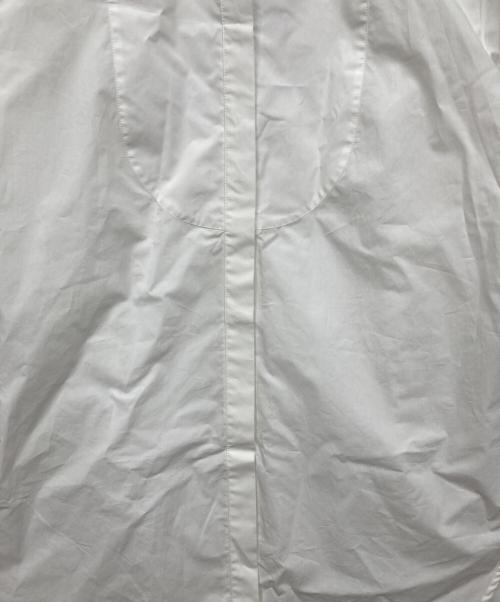 EMPORIO ARMANI（エンポリオ アルマーニ）EMPORIO ARMANI (エンポリオ アルマーニ) ノーカラーシャツ ホワイト サイズ:44の古着・服飾アイテム