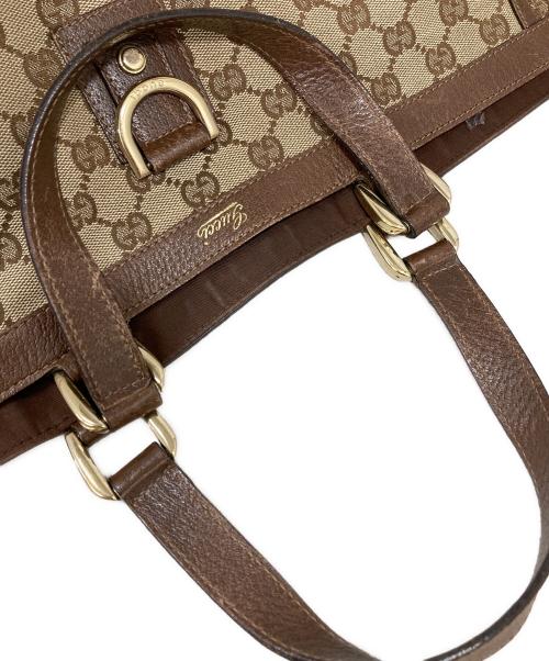 GUCCI（グッチ）GUCCI (グッチ) アビー ハンドバッグ トートバッグ ベージュの古着・服飾アイテム