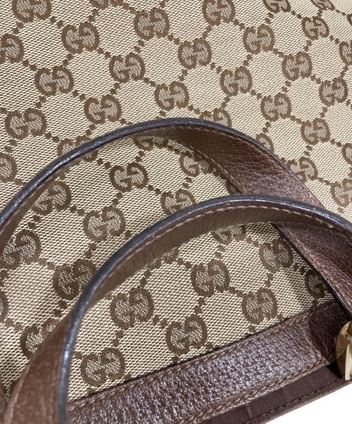 GUCCI（グッチ）GUCCI (グッチ) アビー ハンドバッグ トートバッグ ベージュの古着・服飾アイテム