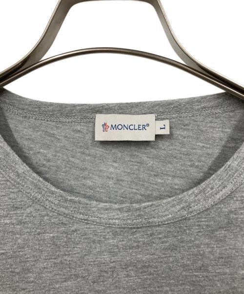 MONCLER（モンクレール）MONCLER (モンクレール)  Tシャツ グレー サイズ:Lの古着・服飾アイテム