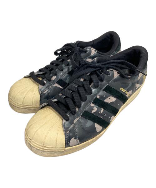 adidas（アディダス）adidas (アディダス) UNDEFEATED (アンディフィーテッド) BAPE BY A BATHING APE (ベイプバイアベイシングエイプ) スニーカー ブラック サイズ:26.5の古着・服飾アイテム