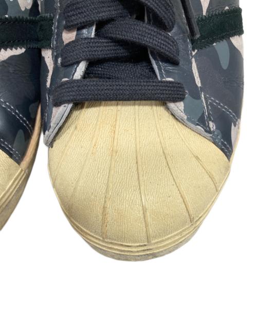 adidas（アディダス）adidas (アディダス) UNDEFEATED (アンディフィーテッド) BAPE BY A BATHING APE (ベイプバイアベイシングエイプ) スニーカー ブラック サイズ:26.5の古着・服飾アイテム
