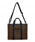 LOUIS VUITTON (ルイ ヴィトン) ウィークエンド・トートPM ブラウン：180000円
