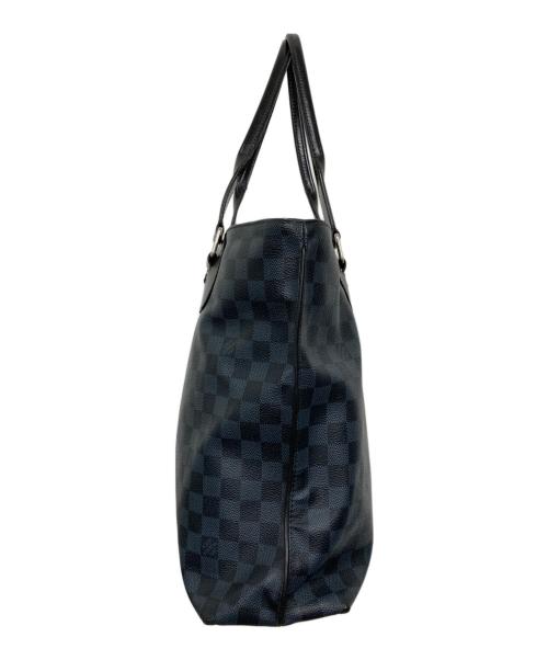 LOUIS VUITTON（ルイ ヴィトン）LOUIS VUITTON (ルイ ヴィトン) ダミエ・コバルト カバ・ヴォワヤージュ トート ネイビーの古着・服飾アイテム