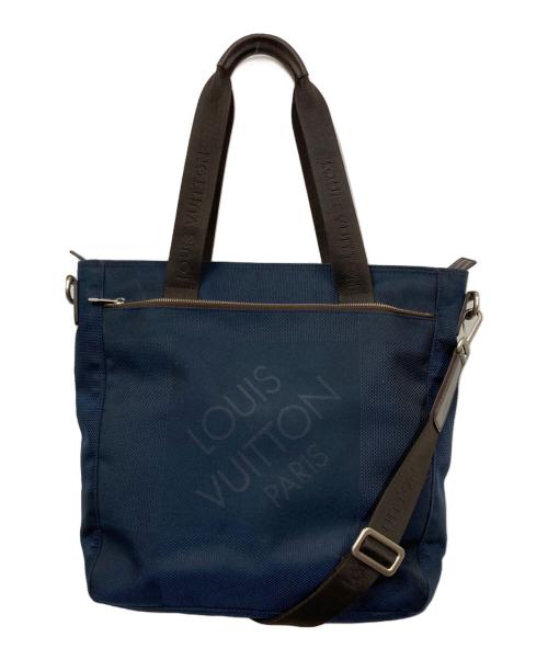 LOUIS VUITTON（ルイ ヴィトン）LOUIS VUITTON (ルイ ヴィトン) ダミエ ジェアン ジョングルール 2wayバッグ ネイビーの古着・服飾アイテム