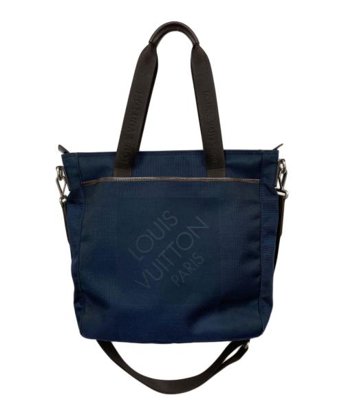 LOUIS VUITTON（ルイ ヴィトン）LOUIS VUITTON (ルイ ヴィトン) ダミエ ジェアン ジョングルール 2wayバッグ ネイビーの古着・服飾アイテム
