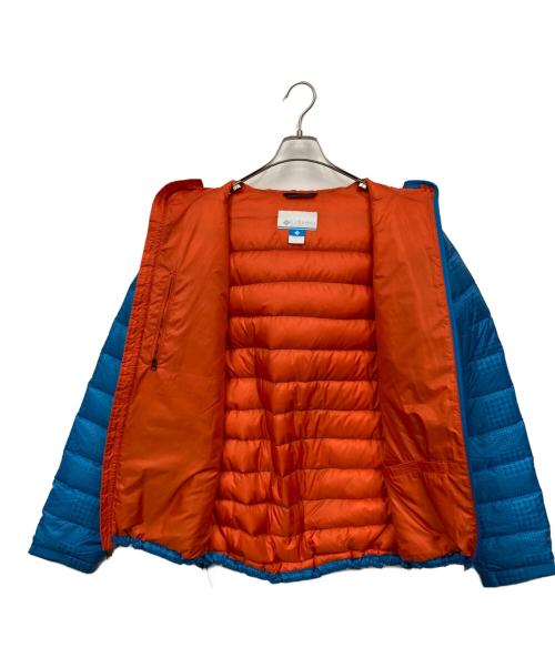 Columbia（コロンビア）Columbia (コロンビア) ダウンジャケット ブルー サイズ:Lの古着・服飾アイテム