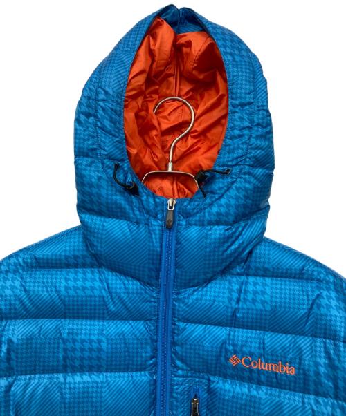 Columbia（コロンビア）Columbia (コロンビア) ダウンジャケット ブルー サイズ:Lの古着・服飾アイテム