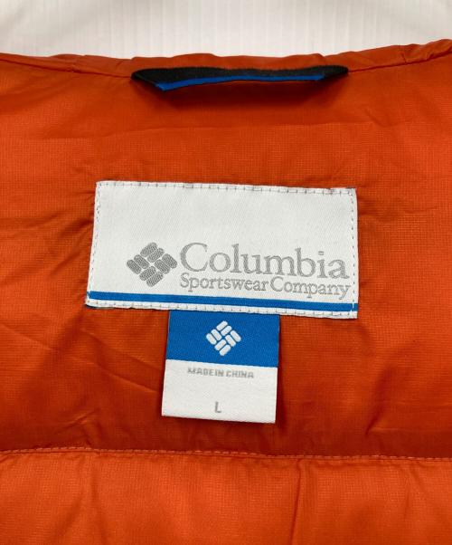 Columbia（コロンビア）Columbia (コロンビア) ダウンジャケット ブルー サイズ:Lの古着・服飾アイテム