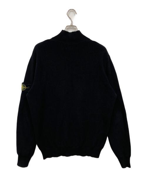 STONE ISLAND（ストーンアイランド）STONE ISLAND (ストーンアイランド) ドライバーズニット ブラック サイズ:Lの古着・服飾アイテム