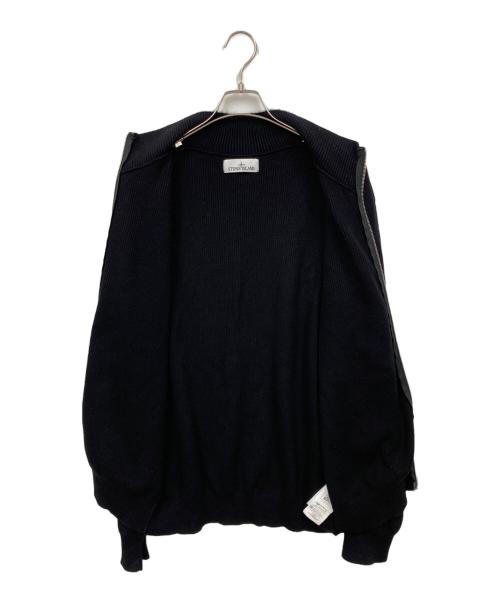 STONE ISLAND（ストーンアイランド）STONE ISLAND (ストーンアイランド) ドライバーズニット ブラック サイズ:Lの古着・服飾アイテム