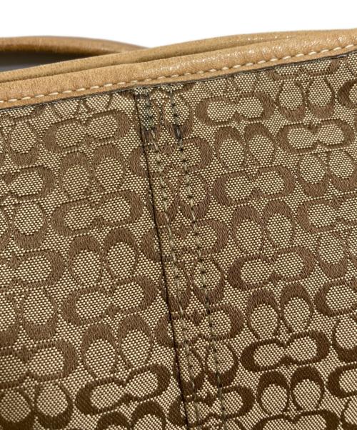 COACH（コーチ）COACH (コーチ) ワンショルダーバッグ ベージュの古着・服飾アイテム