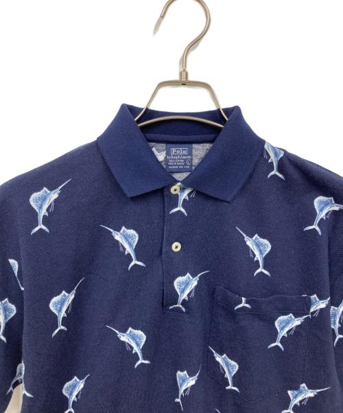 POLO RALPH LAUREN（ポロ・ラルフローレン）POLO RALPH LAUREN (ポロ・ラルフローレン) ポロシャツ ネイビー サイズ:Lの古着・服飾アイテム