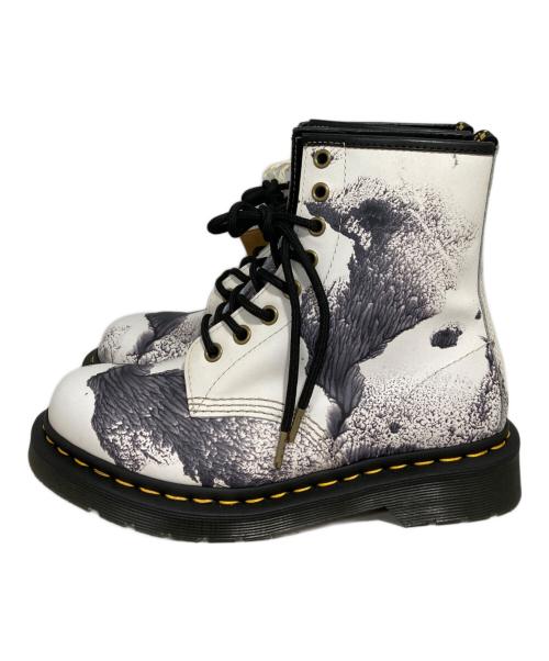 Dr.Martens（ドクターマーチン）Dr.Martens (ドクターマーチン) 1460 tate decal ホワイト サイズ:UK4の古着・服飾アイテム