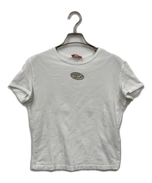 DIESEL（ディーゼル）DIESEL (ディーゼル) コットン オーバルD ホワイト サイズ:Mの古着・服飾アイテム