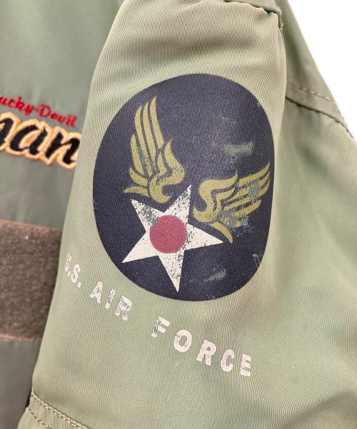 TED COMPANY（テッドカンパニー）TED COMPANY (テッドカンパニー) MA-1ジャケット カーキ サイズ:42の古着・服飾アイテム