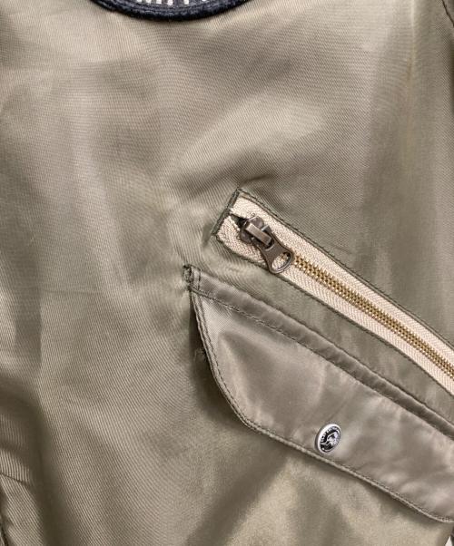 CLAY SMITH（クレイスミス）Clay Smith (クレイスミス) フライトジャケット カーキ サイズ:Lの古着・服飾アイテム