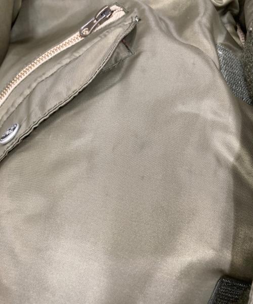 CLAY SMITH（クレイスミス）Clay Smith (クレイスミス) フライトジャケット カーキ サイズ:Lの古着・服飾アイテム