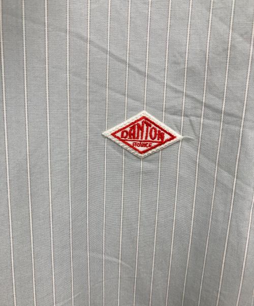 DANTON（ダントン）DANTON (ダントン) コットンポプリン 半袖 ロングシャツワンピース スカイブルー サイズ:36の古着・服飾アイテム