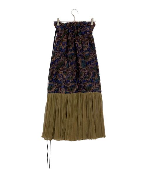 ELENDEEK（エレンディーク）ELENDEEK (エレンディーク) スカート ベージュ サイズ:1 未使用品の古着・服飾アイテム