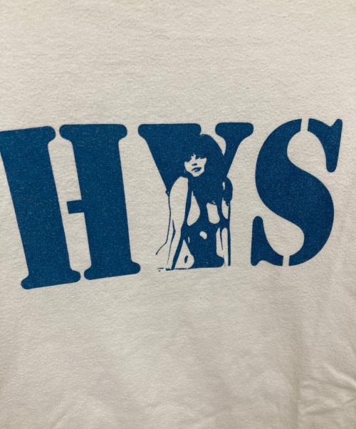 Hysteric Glamour（ヒステリックグラマー）Hysteric Glamour (ヒステリックグラマー) METAL POLISH Tシャツ ホワイト サイズ:Sの古着・服飾アイテム