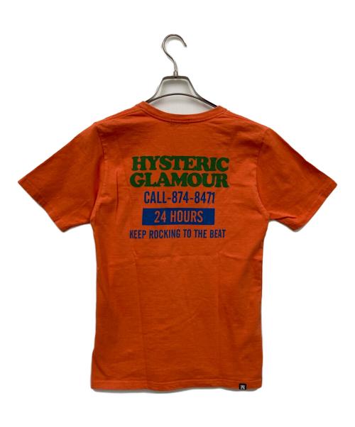 Hysteric Glamour（ヒステリックグラマー）Hysteric Glamour (ヒステリックグラマー) Tシャツ オレンジ サイズ:Sの古着・服飾アイテム