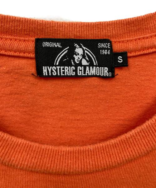 Hysteric Glamour（ヒステリックグラマー）Hysteric Glamour (ヒステリックグラマー) Tシャツ オレンジ サイズ:Sの古着・服飾アイテム