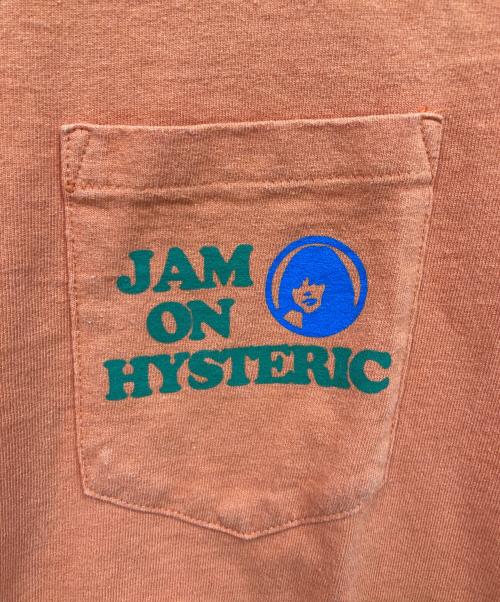 Hysteric Glamour（ヒステリックグラマー）Hysteric Glamour (ヒステリックグラマー) Tシャツ オレンジ サイズ:Sの古着・服飾アイテム