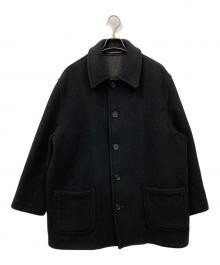 BROOKS BROTHERS（ブルックスブラザーズ）の古着「ステンカラーコート」｜ブラック