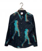 PAUL SMITHポールスミス）の古着「シャツ」｜ネイビー