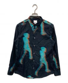 PAUL SMITH（ポールスミス）の古着「シャツ」｜ネイビー