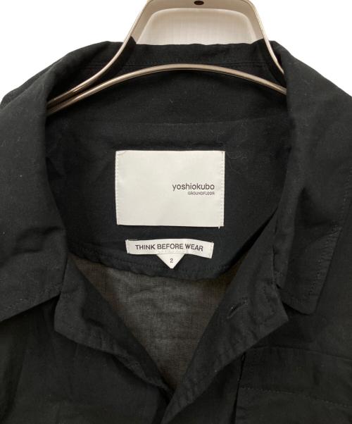 yoshio kubo（ヨシオクボ）yoshio kubo (ヨシオクボ) シャツ ブラック サイズ:2の古着・服飾アイテム