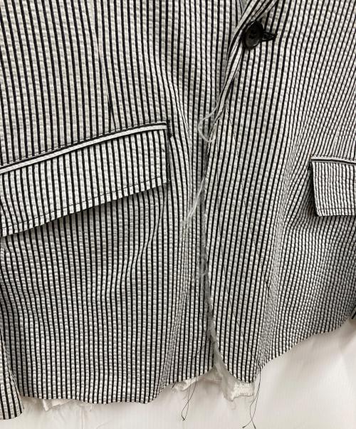 sulvam（サルバム）sulvam (サルバム) テーラードジャケット グレー サイズ:Mの古着・服飾アイテム