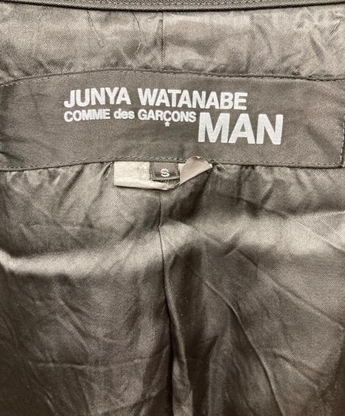 COMME des GARCONS JUNYA WATANABE MAN（コム デ ギャルソン ジュンヤ ワタナベ マン）COMME des GARCONS JUNYA WATANABE MAN (コム デ ギャルソン ジュンヤ ワタナベ マン) テーラードジャケット ブラック サイズ:Sの古着・服飾アイテム