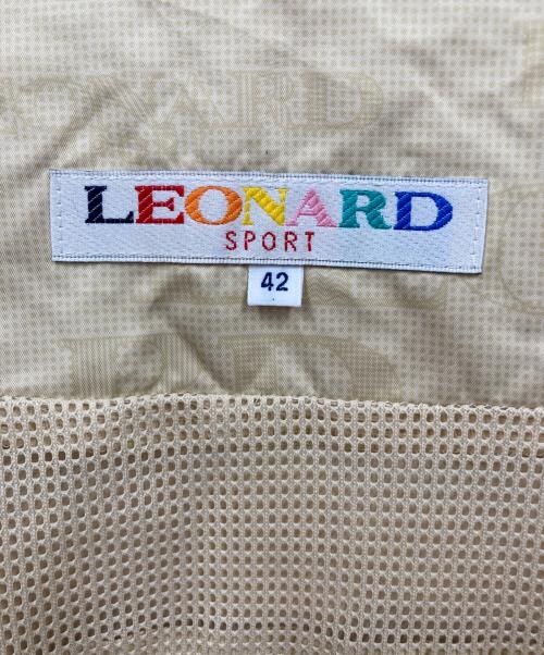 LEONARD SPORT（レオナール スポーツ）LEONARD SPORT (レオナール スポーツ) ジャケット ベージュ サイズ:41の古着・服飾アイテム