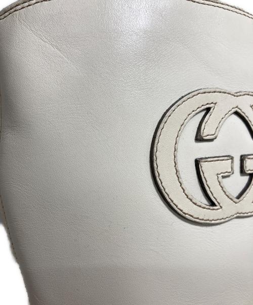 GUCCI（グッチ）GUCCI (グッチ) ロングブーツ ホワイト サイズ:8Bの古着・服飾アイテム