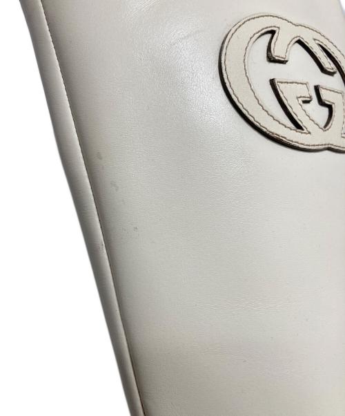 GUCCI（グッチ）GUCCI (グッチ) ロングブーツ ホワイト サイズ:8Bの古着・服飾アイテム