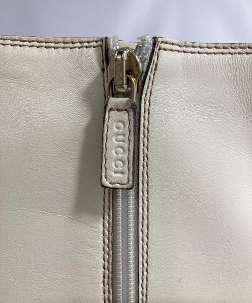 GUCCI（グッチ）GUCCI (グッチ) ロングブーツ ホワイト サイズ:8Bの古着・服飾アイテム