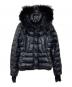 中古・古着 MONCLER (モンクレール) ダウンジャケット ブラック サイズ:2：40000円