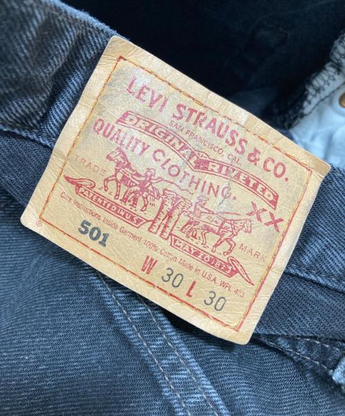 LEVI'S（リーバイス）LEVI'S (リーバイス) 501 デニムパンツ ブラック サイズ:W30の古着・服飾アイテム