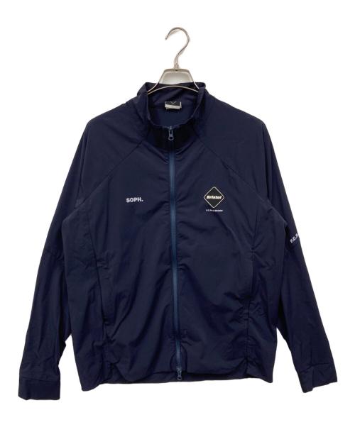 F.C.R.B.（エフシーレアルブリストル）F.C.R.B. (エフシーレアルブリストル) 4WAY STRETCH TRACK JACKET ネイビー サイズ:Lの古着・服飾アイテム