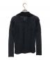 ISSEY MIYAKE FETE (イッセイミヤケフェット) プリーツシャツ ブラック サイズ:2：15000円