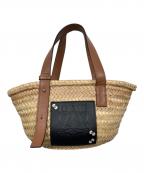 LOEWE×STUDIO GHIBLIロエベ×スタジオジブリ）の古着「バスケットバッグ スモール」｜ベージュ