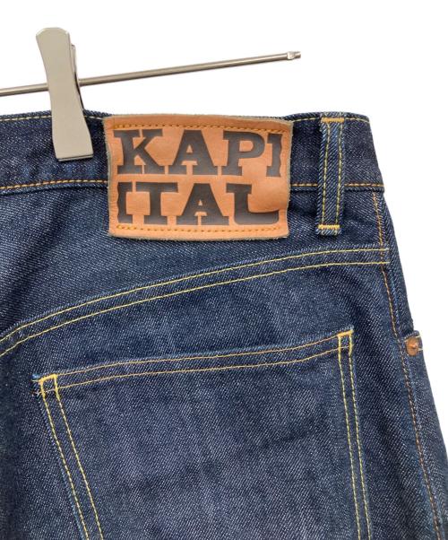 KAPITAL（キャピタル）KAPITAL (キャピタル) 14ozデニム 5P APRON-SKOUSER ブーツカット インディゴ サイズ:32の古着・服飾アイテム