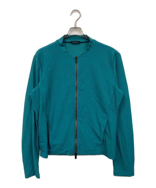 ARMANI COLLEZIONI（アルマーニ コレツィオーニ）ARMANI COLLEZIONI (アルマーニ コレツィオーニ) ブルゾン グリーン サイズ:50の古着・服飾アイテム
