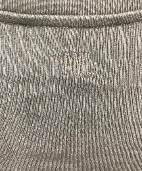 AMI PARIS（アミ パリス）AMI PARIS (アミ パリス) Ami de Coeurロングカットソー ブラック サイズ:Mの古着・服飾アイテム