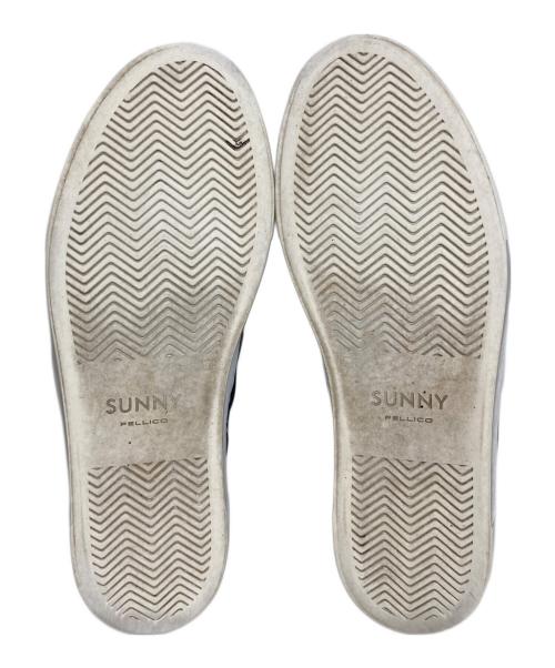 SUNNY PELLICO（サニーペリコー）SUNNY PELLICO (サニーペリコー) スリッポン ブラック サイズ:40の古着・服飾アイテム