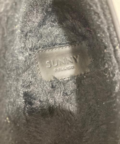SUNNY PELLICO（サニーペリコー）SUNNY PELLICO (サニーペリコー) スリッポン ブラック サイズ:40の古着・服飾アイテム