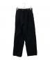 AURALEE（オーラリー）の古着「wool cotton linen ox onetuck slacks」｜ブラック