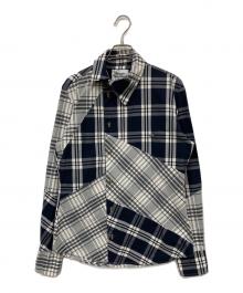 Vivienne Westwood（ヴィヴィアンウエストウッド）の古着「変形シャツ」｜ネイビー